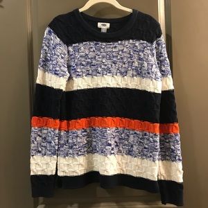 Old Navy Color Block Sweater